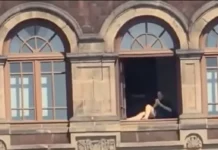 ¡No era IA! Mujer sí se asoleó en Palacio Nacional; asegura Sheinbaum que fue sancionada