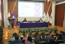 Presenta Irene Spigno el informe de actividades de la Academia Interamericana de Derechos Humanos de la UA de C