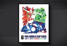 Presentan póster oficial a 100 días del Mundial