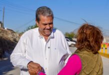 Reconocen vecinos de Ramos, obra pluvial en colonia Mirador