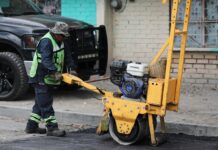 Rehabilita Gobierno de Saltillo calles de la colonia Rodríguez Guayulera