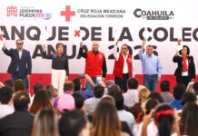 Román Cepeda pone en marcha la Colecta Anual 2026 de la Cruz Roja en Torreón