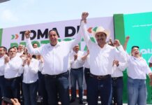 Arropa la militancia priísta a sus candidatas y candidatos en toma de protesta