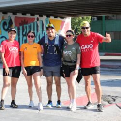 Asisten cientos de personas a la Ruta Recreativa de este domingo1