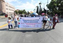 Asisten cientos de personas a la Ruta Recreativa de este domingo