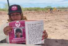 Madre buscadora Ceci Flores manda una carta al Chapo para localizar a desaparecidos por el cártel de Sinaloa