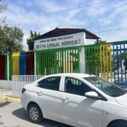 Claman por techumbre en kínder Bertha Carvajal en Ramos Arizpe para proteger a alumnos