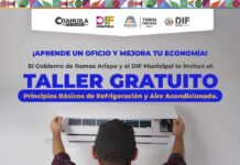 DIF Ramos Arizpe invita a taller gratuito de refrigeración y aire acondicionado