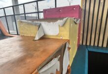 Detectan daños en Jump Zone de Analco; Autoridades apoyarán con reparación del área