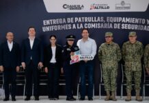 Entrega Javier Díaz patrullas y equipo de seguridad por más de 47 MDP