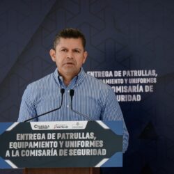 Entrega Javier Díaz patrullas y equipo de seguridad por más de 47 MDP2