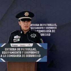 Entrega Javier Díaz patrullas y equipo de seguridad por más de 47 MDP5