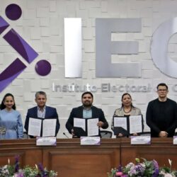 Firman convenio IEC, Poder Judicial y Tribunal Electoral de Coahuila para garantizar aplicación de la