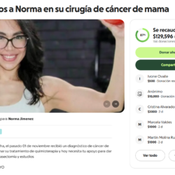 GoFundMe-Apoyemos a Norma en su cirugía de cáncer de mama