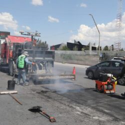 Intensifica Javier Díaz rehabilitación de calles al sur de Saltillo