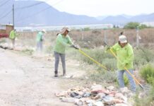 Intensifica Saltillo jornada integral de limpieza y mejora vial en la carretera a General Cepeda