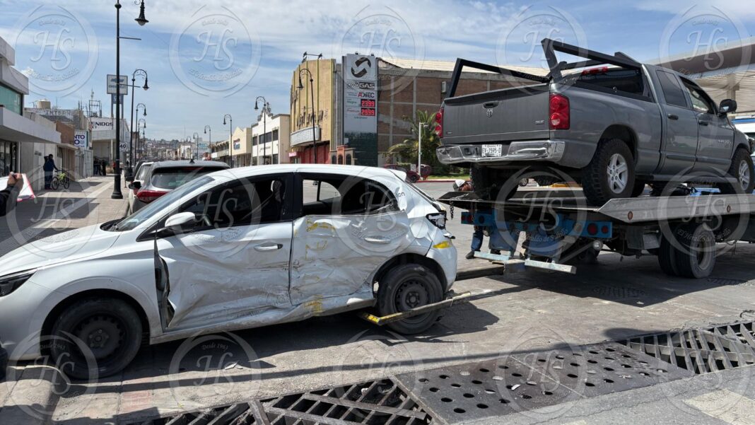 Muere mujer tras aparatoso accidente en el Centro de Saltillo