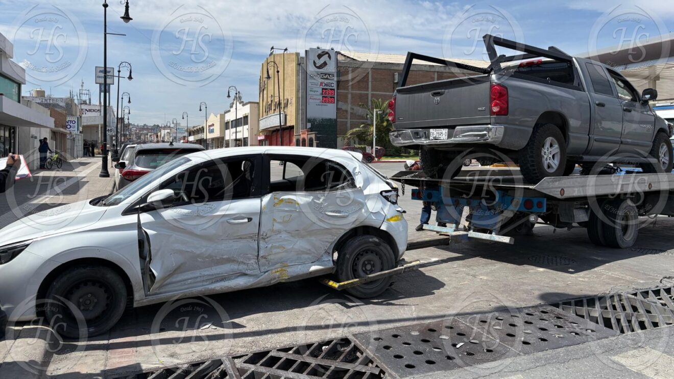 Muere mujer tras aparatoso accidente en el Centro de Saltillo
