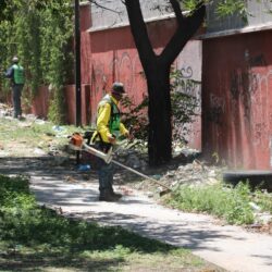 Realiza Saltillo limpieza profunda en Parque Lineal de Bellavista2