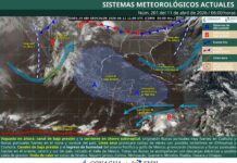Se prevén lluvias puntuales muy fuertes, vientos intensos y posible formación de torbellinos en Coahuila