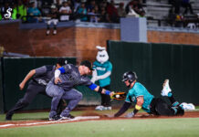 Acereros y Saraperos empataron a tres carreras en Juego con Causa a Beneficio del DIF Saltillo