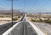 Avanza en Ramos Arizpe, obra del Camino del Real