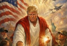 Donald Trump publicó una imagen mostrándose como Jesús tras criticar al papa León XIV