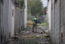 Intensifica Municipio limpieza profunda de callejones en la Morelos