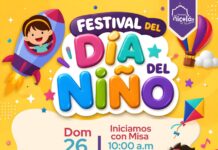 Invitan a Festival del Día del Niño en parroquia San Nicolás de Tolentino