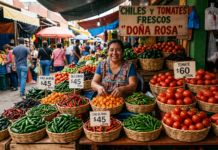 La inflación en México repunta en abril impulsada por el alza en chiles y el tomate
