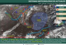 Lluvias, vientos fuertes y posible formación de torbellinos en el norte de Coahuila