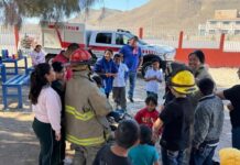 Protección Civil y Bomberos fortalece cultura preventiva con visitas a escuelas de Ramos Arizpe