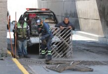 Repara Gobierno de Saltillo rejillas pluviales en Avenida Universidad