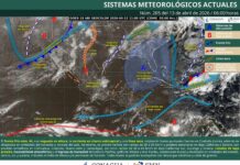 Se esperan lluvias fuertes, vientos intensos y posible formación de torbellinos en Coahuila