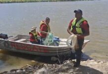 Van contra pesca depredadora en presa Palo Blanco; retiran nueve atarrayas
