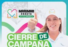 Invita Marimar Arroyo a su cierre de campaña el martes 2 de junio