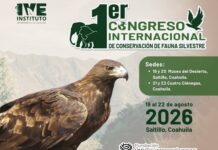 ¿Te interesa el conocimiento y el cuidado de la biodiversidad? Participa en el 1er Congreso Internacional de Conservación de Fauna Silvestre