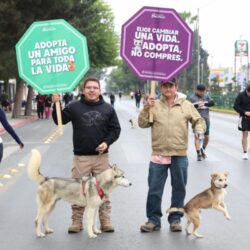 Aprovechan buen clima y asisten a la Ruta Recreativa1
