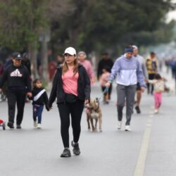 Aprovechan buen clima y asisten a la Ruta Recreativa2
