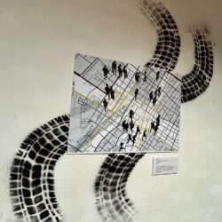 Arte y movilidad; estudiantes de la UAdeC visibilizan retos del peatón en Saltillo7