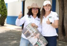 Continúa Marimar Arroyo llevando sus propuestas al Distrito 14