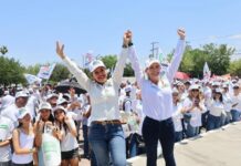 Demuestra PRI fuerza y unidad en Monclova con multitudinario megacrucero