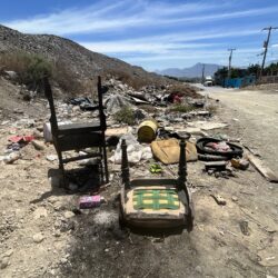 Detectan basurero clandestino en Valle Poniente; Servicios Primarios intervendrá la zona