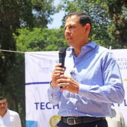 Encabeza rector de la UAdeC arranque de obra de Techos-Sombra en la Facultad de Ciencias Químicas2