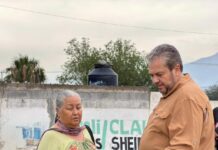Gobierno y ciudadanía reducen y atienden afectaciones por lluvias en Ramos Arizpe