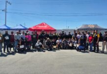 Invita Comisaría a curso de prevención de accidentes para motociclistas
