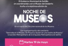 Invita Municipio a la séptima edición de Noche de Museos