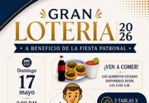 Invitan en San Nicolás de Tolentino a gran lotería para apoyar Fiesta Patronal 2026