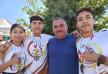 Logra equipo de El Heraldo de Saltillo tercer lugar en la categoría de relevos mixtos de la 21K Coahuila