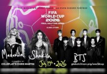 Shakira, BTS y Madona estarán en el show de medio tiempo en la final del Mundial 2026